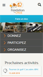 Mobile Screenshot of fondationchus.org